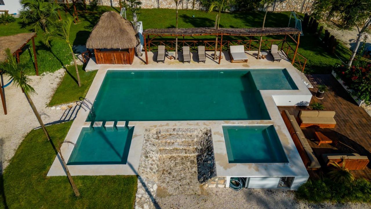 Hotel Xakluum Eco Glampings Puerto Morelos Zewnętrze zdjęcie