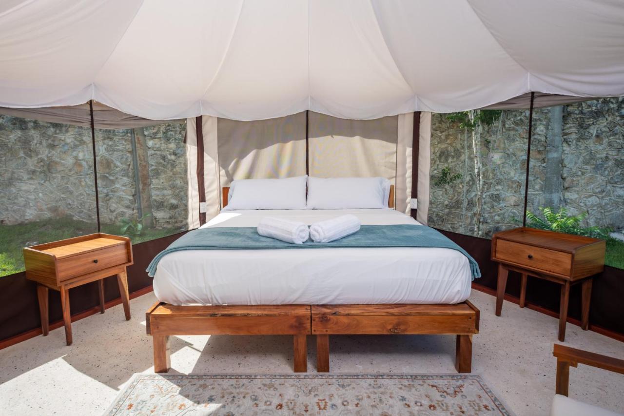 Hotel Xakluum Eco Glampings Puerto Morelos Zewnętrze zdjęcie