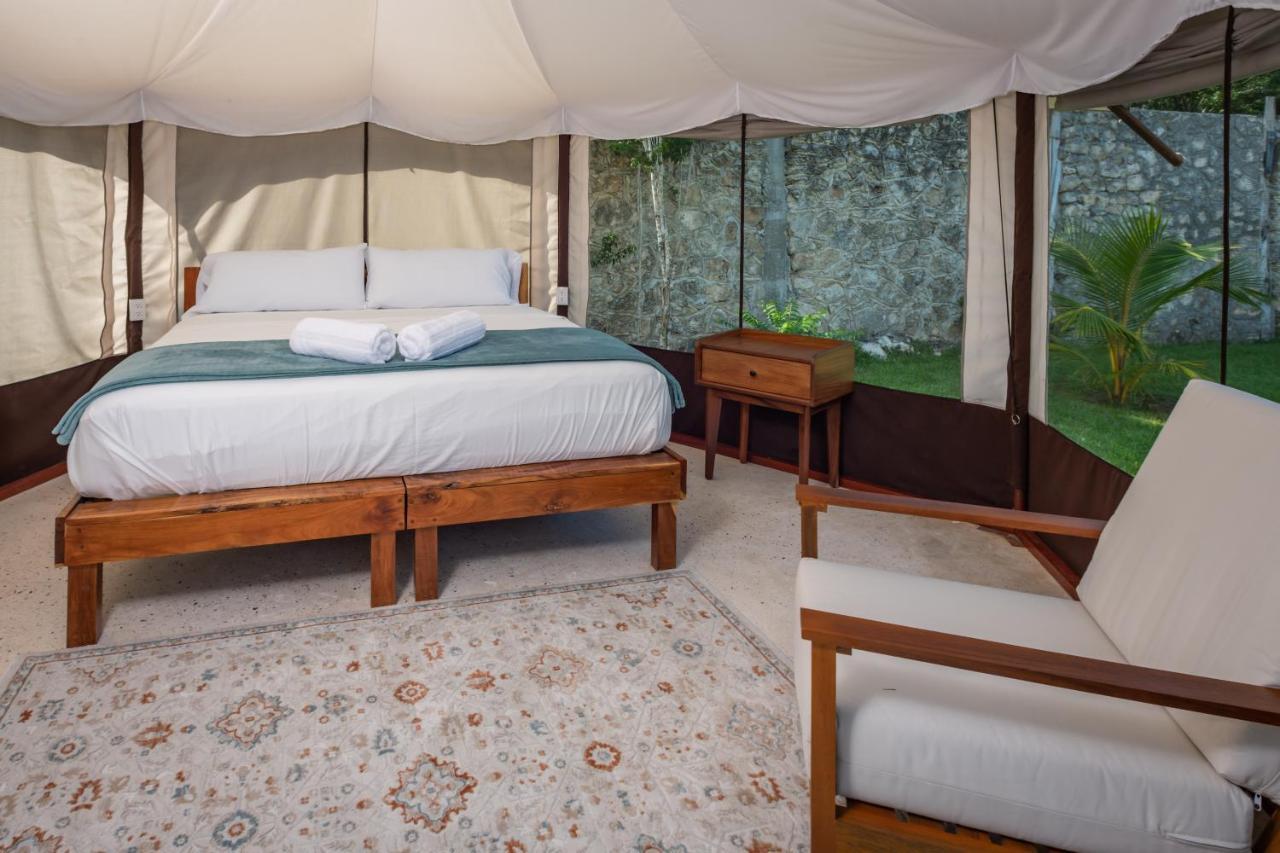 Hotel Xakluum Eco Glampings Puerto Morelos Zewnętrze zdjęcie