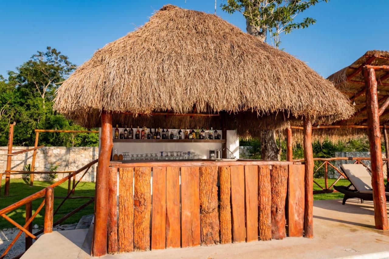 Hotel Xakluum Eco Glampings Puerto Morelos Zewnętrze zdjęcie