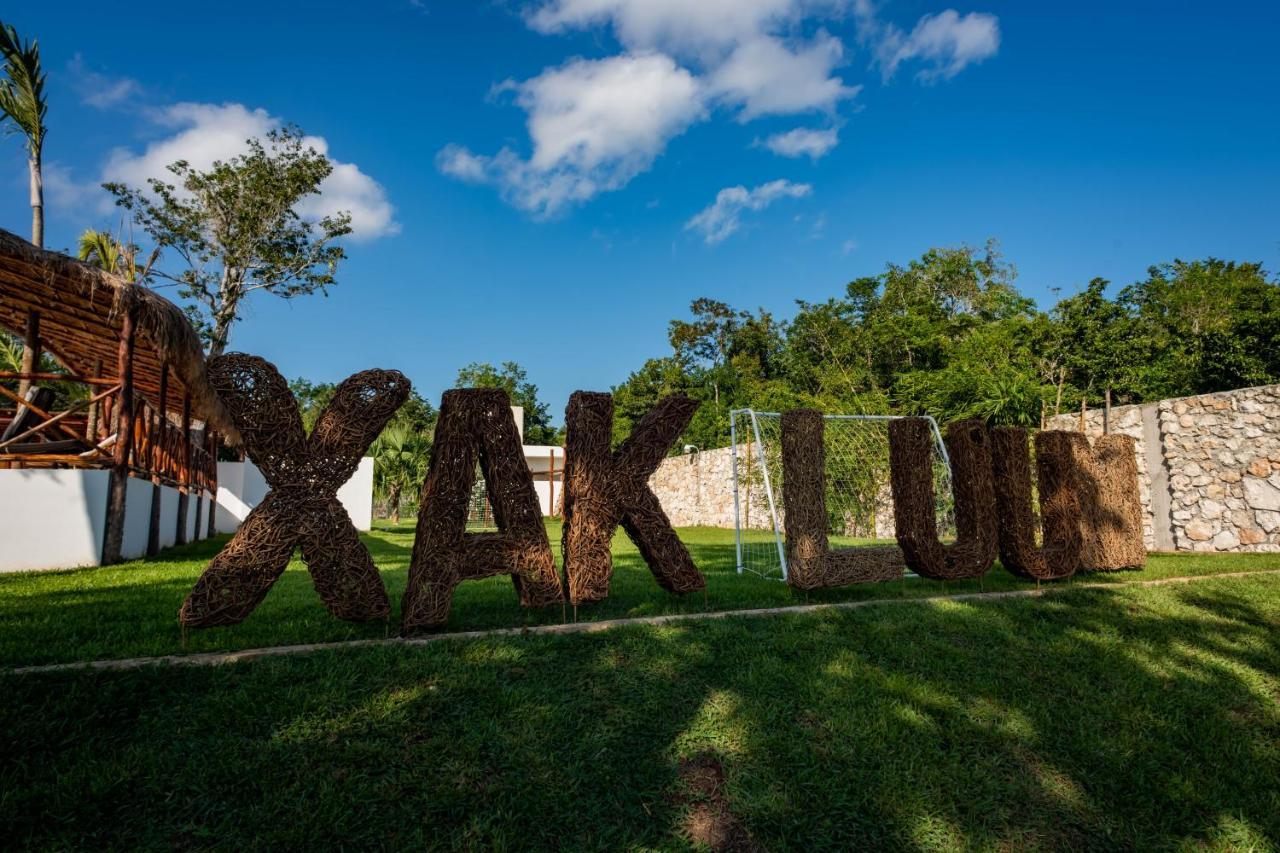 Hotel Xakluum Eco Glampings Puerto Morelos Zewnętrze zdjęcie